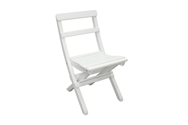 Taittotuoli Larios - Valkoinen - Puutarhakalusteet - Puutarhatuoli - Ulkotilan ruokatuoli