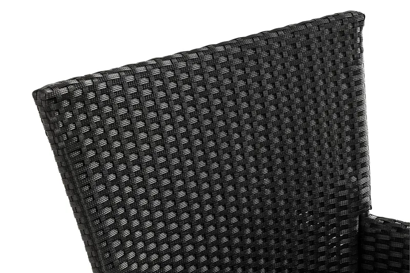 Thor Ulkonoja­tuoli - Musta - Puutarhakalusteet - Puutarhatuoli - Ulkotilan ruokatuoli