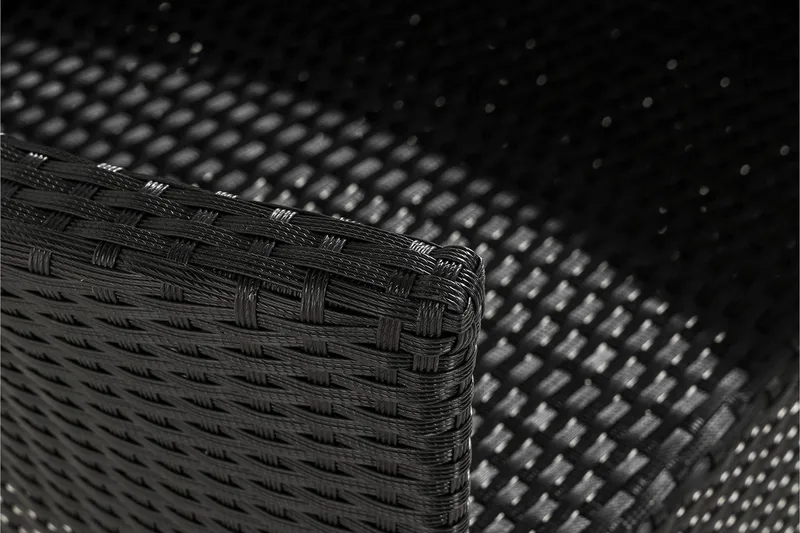 Thor Ulkonoja­tuoli - Musta - Puutarhakalusteet - Puutarhatuoli - Ulkotilan ruokatuoli