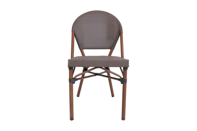 Tuoli Bambus Ruskea - Puutarhakalusteet - Puutarhatuoli - Ulkotilan ruokatuoli