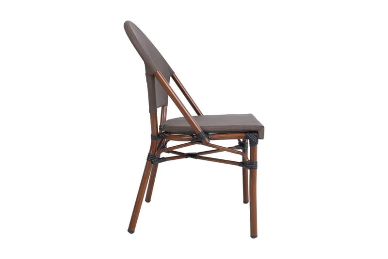 Tuoli Bambus Ruskea - Puutarhakalusteet - Puutarhatuoli - Ulkotilan ruokatuoli