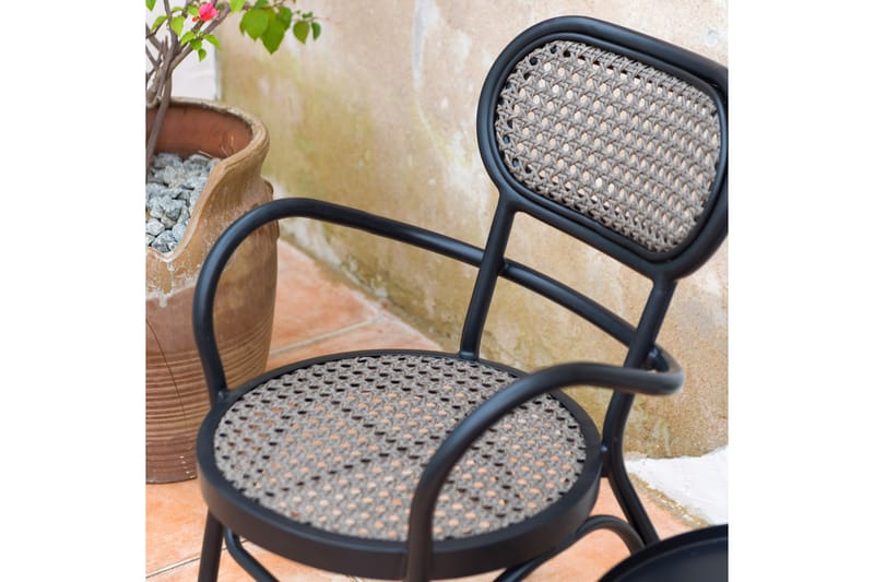 Tuoli Bolgheri Ruskea/Musta - Puutarhakalusteet - Puutarhatuoli - Ulkotilan ruokatuoli