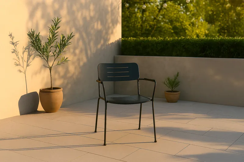 Tuoli käsinojalla Nowo - Venture Home - Puutarhakalusteet - Puutarhatuoli - Ulkotilan ruokatuoli