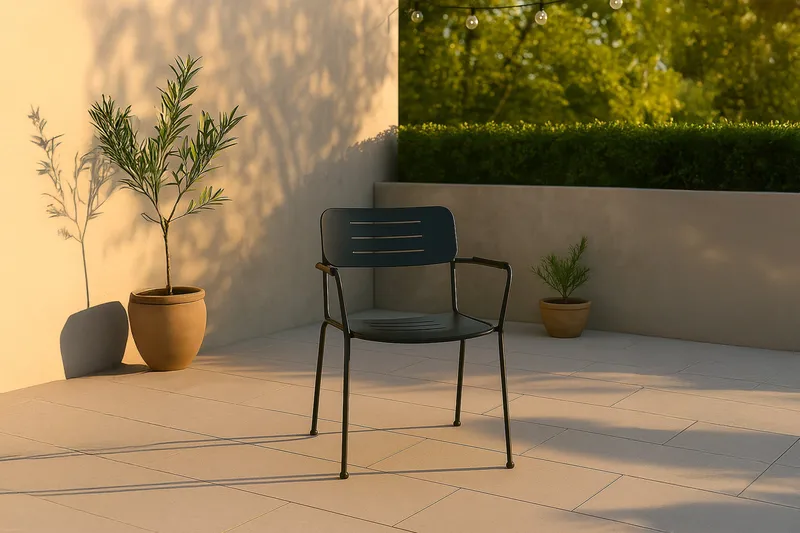 Tuoli käsinojalla Nowo - Venture Home - Puutarhakalusteet - Puutarhatuoli - Ulkotilan ruokatuoli