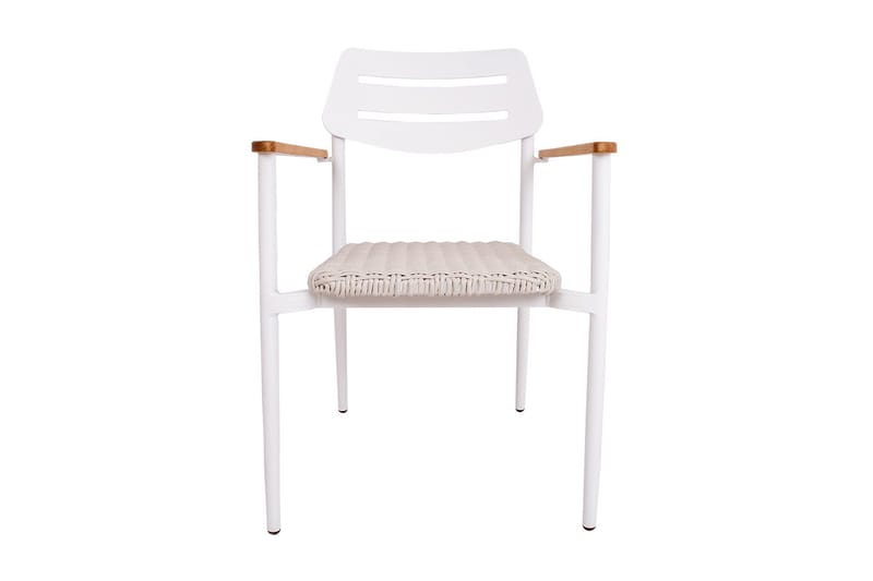 Tuoli Wales Valkoinen - Puutarhakalusteet - Puutarhatuoli - Ulkotilan ruokatuoli