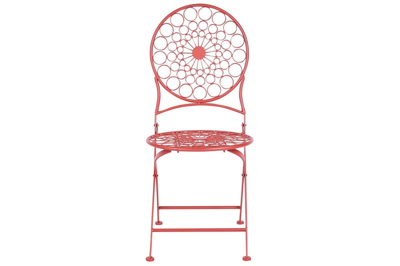 Terrace Ruokatuoli Ulkokäyttöön - Punainen - Puutarhakalusteet - Puutarhatuoli - Karmituoli ulos