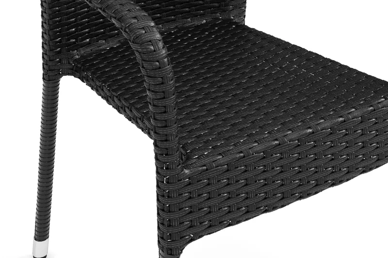 Thor Light -ulkonojatuoli - Musta - Puutarhakalusteet - Puutarhatuoli - Karmituoli ulos