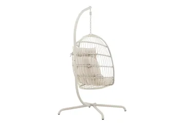Trezza Riipputuoli Ulkokäyttöön 75x70 cm - Beige - Puutarhakalusteet - Puutarhatuoli - Riipputuoli