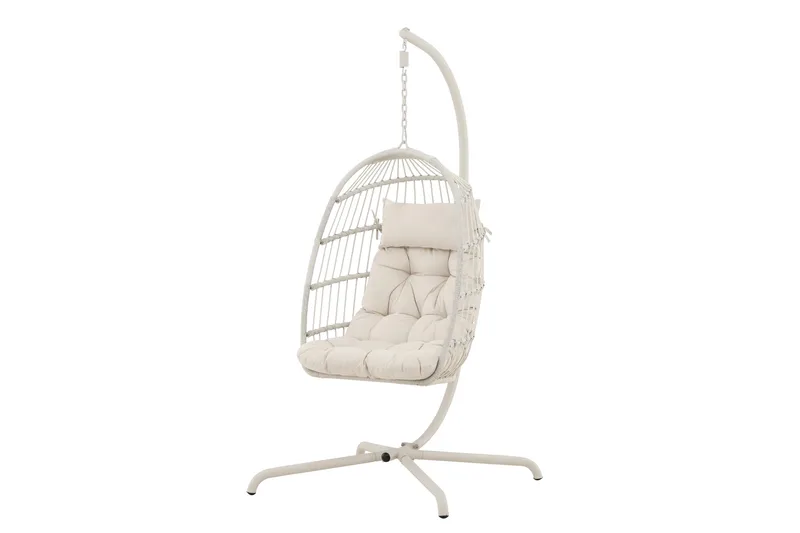 Trezza Riipputuoli Ulkokäyttöön 75x70 cm - Beige - Puutarhakalusteet - Puutarhatuoli - Riipputuoli