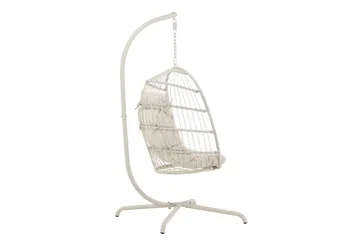 Trezza Riipputuoli Ulkokäyttöön 75x70 cm - Beige - Puutarhakalusteet - Puutarhatuoli - Riipputuoli