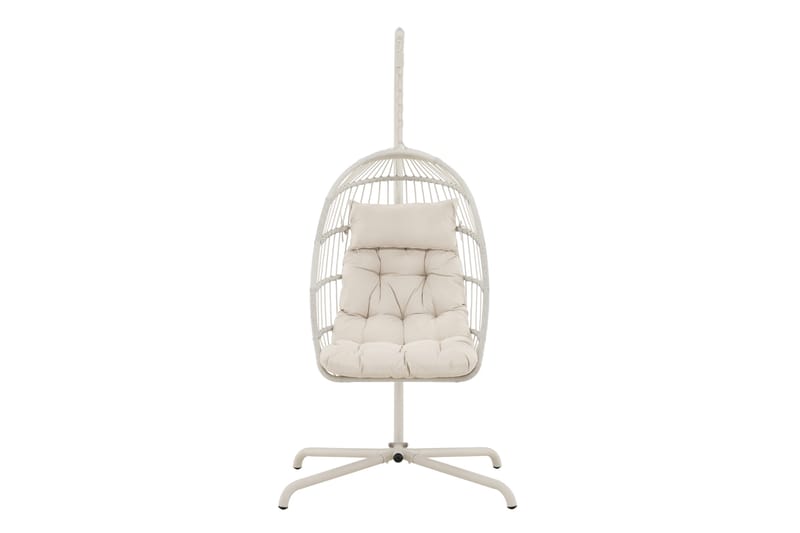 Trezza Riipputuoli Ulkokäyttöön 75x70 cm - Beige - Puutarhakalusteet - Puutarhatuoli - Riipputuoli