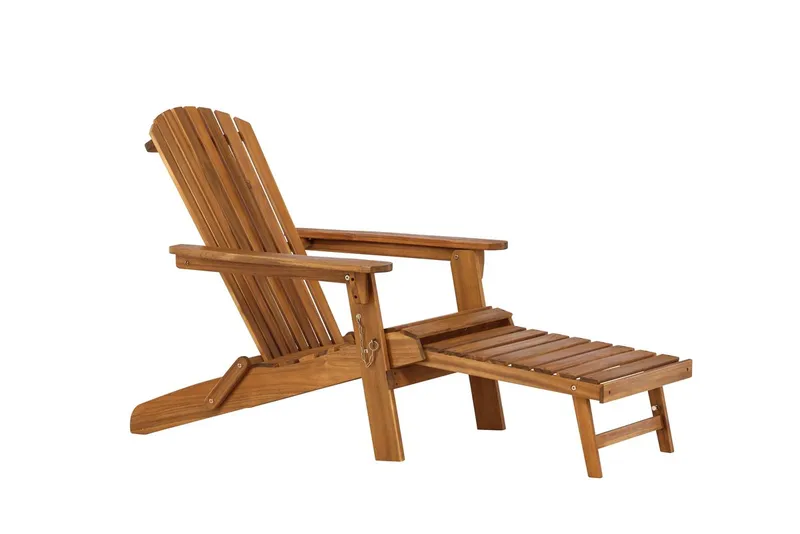 Tropea aurinkotuoli ulkokäyttöön - Luonnonväri - Puutarhakalusteet - Puutarhatuoli - Aurinkotuoli