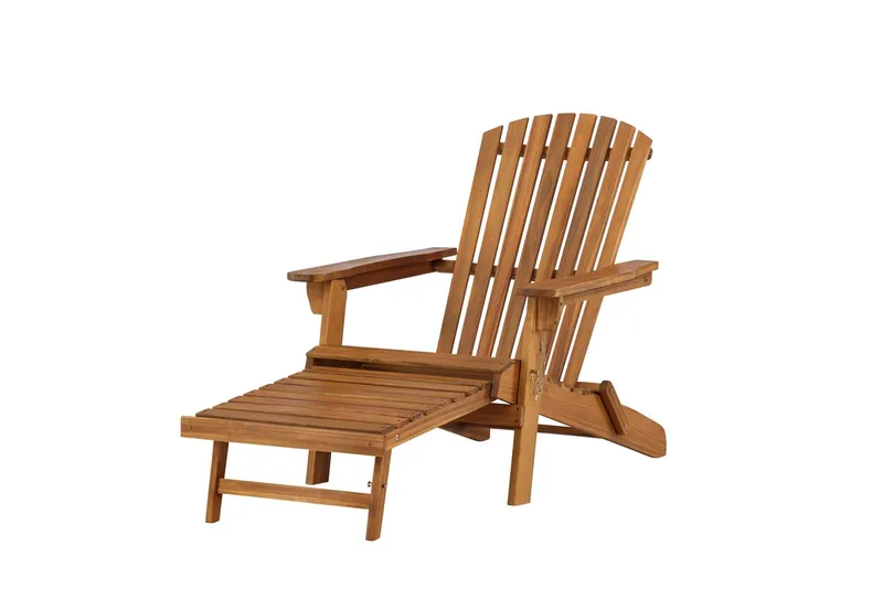 Tropea aurinkotuoli ulkokäyttöön - Luonnonväri - Puutarhakalusteet - Puutarhatuoli - Aurinkotuoli