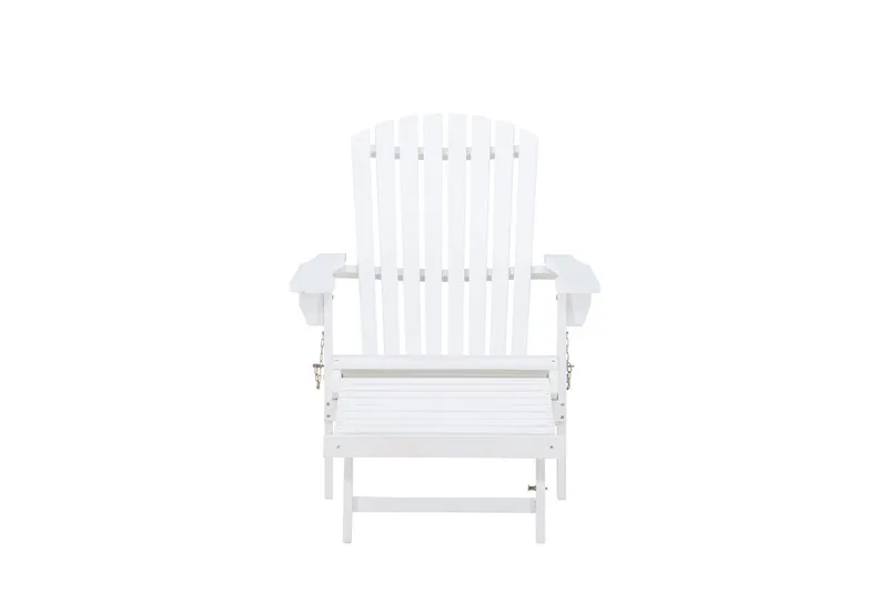 Tropea aurinkotuoli ulkokäyttöön - Valkoinen - Puutarhakalusteet - Puutarhatuoli - Aurinkotuoli