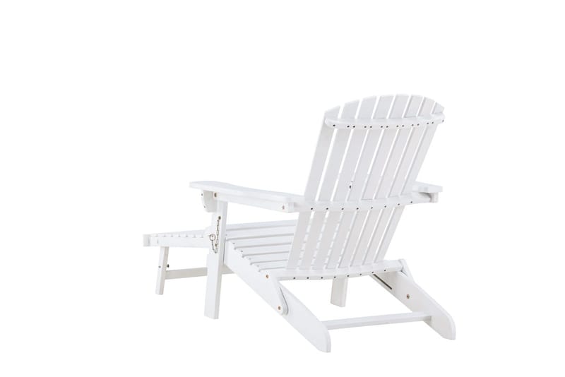 Tropea aurinkotuoli ulkokäyttöön - Valkoinen - Puutarhakalusteet - Puutarhatuoli - Aurinkotuoli