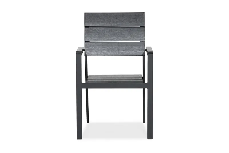 Tunis-pinottava ulkotuoli Aintwood - Musta/Musta - Puutarhakalusteet - Puutarhatuoli - Karmituoli ulos