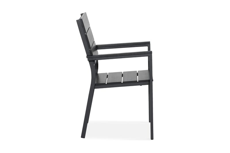 Tunis-pinottava ulkotuoli Aintwood - Musta/Musta - Puutarhakalusteet - Puutarhatuoli - Karmituoli ulos