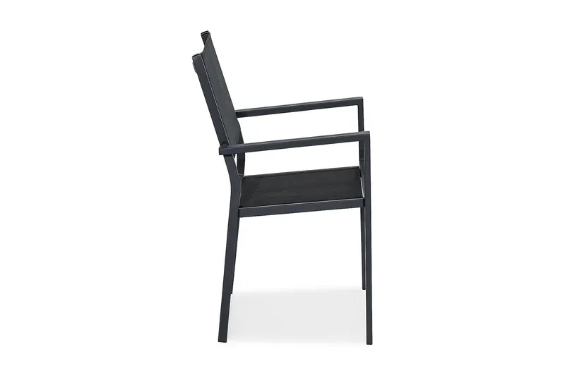 Tunis pinottava ulkotuoli - Musta - Puutarhakalusteet - Puutarhatuoli - Karmituoli ulos