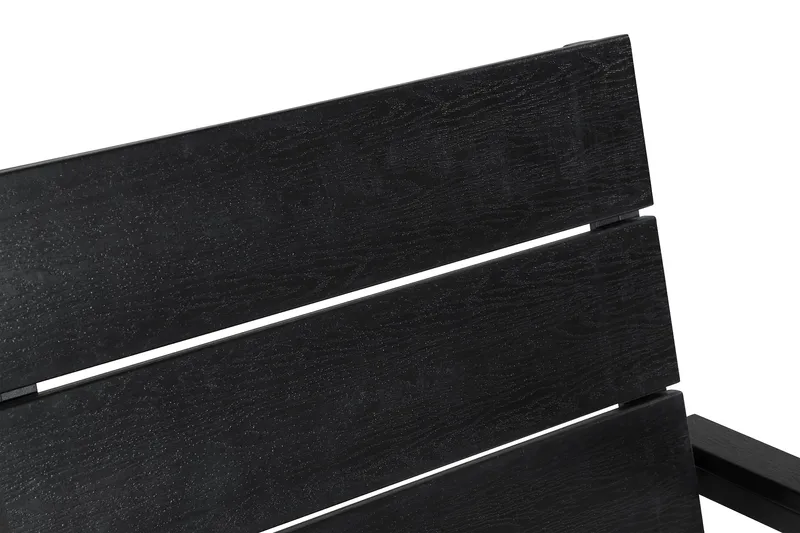 Tunis-pinottava ulkotuoli Aintwood - Musta/Musta - Puutarhakalusteet - Puutarhatuoli - Karmituoli ulos