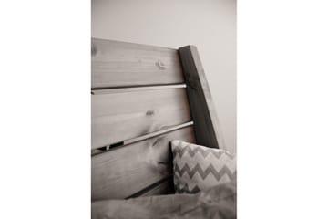 Tuoli EcoFurn Granny Double Mänty Öljytty Harmaa - Harmaa - Puutarhakalusteet - Puutarhatuoli - Ulkotilan nojatuolit