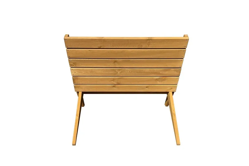 Tuoli EcoFurn Granny Double Mänty Öljytty Luonnonväri - Luonnonväri - Puutarhakalusteet - Puutarhatuoli - Ulkotilan nojatuolit