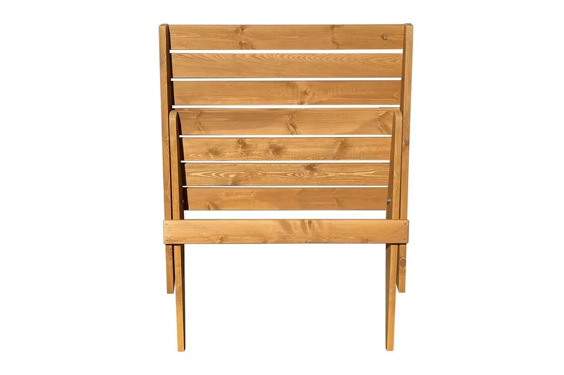 Tuoli EcoFurn Granny Double Mänty Öljytty Luonnonväri - Luonnonväri - Puutarhakalusteet - Puutarhatuoli - Ulkotilan nojatuolit