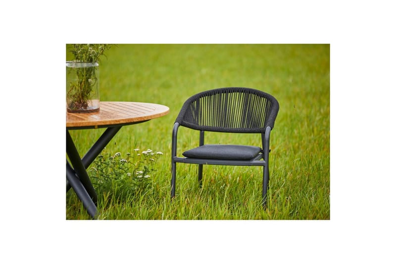 Tuoli Hillerstorp Ekeryd 4 kpl Antrasiitinharmaa - Puutarhakalusteet - Puutarhatuoli - Ulkotilan nojatuolit