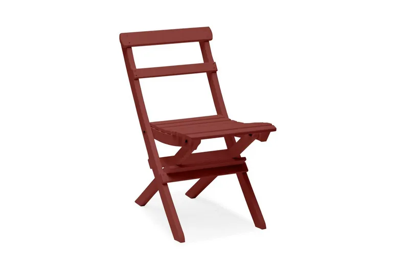 Tuoli Hillerstorp Torpet taittotuoli Oksidinpunainen - Oksidinpunainen - Puutarhakalusteet - Puutarhatuoli - Parveketuoli & taittotuoli ulos