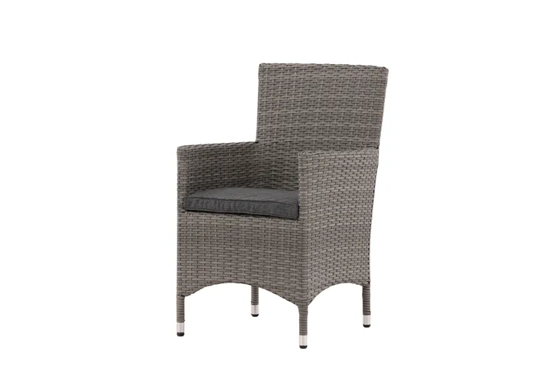 Käsinojallinen tuoli Malin, Harmaa