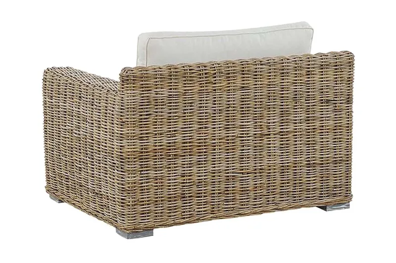 Nojatuoli Apriliana 2-pak - Polyrottinki/Vaaleanruskea - Puutarhakalusteet - Puutarhatuoli - Ulkotilan nojatuolit