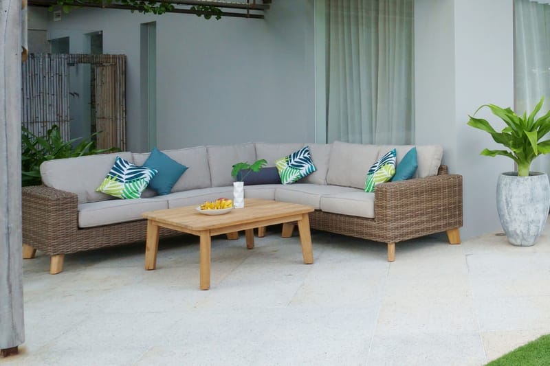 Nojatuoli Bahamas - Beige - Puutarhakalusteet - Puutarhatuoli - Ulkotilan nojatuolit