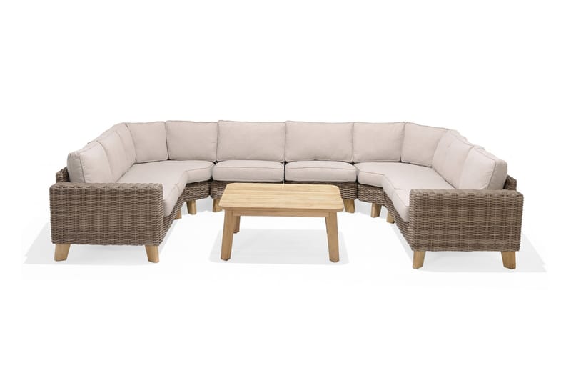 Nojatuoli Bahamas - Beige - Puutarhakalusteet - Puutarhatuoli - Ulkotilan nojatuolit