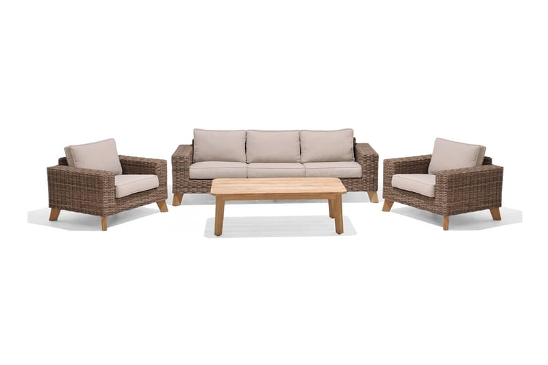 Nojatuoli Bahamas - Beige - Puutarhakalusteet - Puutarhatuoli - Ulkotilan nojatuolit