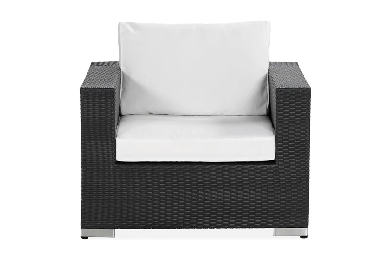 Nojatuoli Bahamas - Musta - Puutarhakalusteet - Puutarhatuoli - Ulkotilan nojatuolit