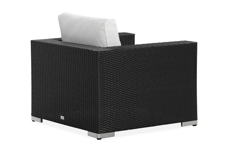 Nojatuoli Bahamas - Musta - Puutarhakalusteet - Puutarhatuoli - Ulkotilan nojatuolit