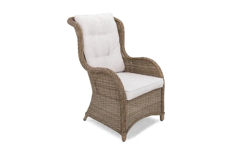 Nojatuoli Marcus Korkea - Luonnonväri - Puutarhakalusteet - Puutarhatuoli - Karmituoli ulos