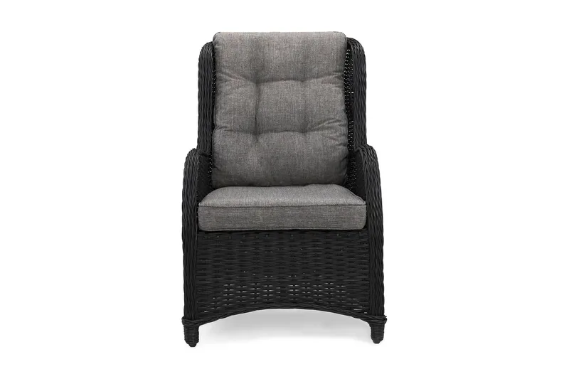 Nojatuoli Marcus Korkea - Musta - Puutarhakalusteet - Puutarhatuoli - Karmituoli ulos