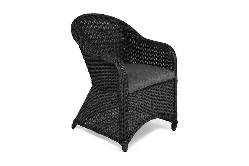 Nojatuoli Marcus Light pehmusteella, Musta