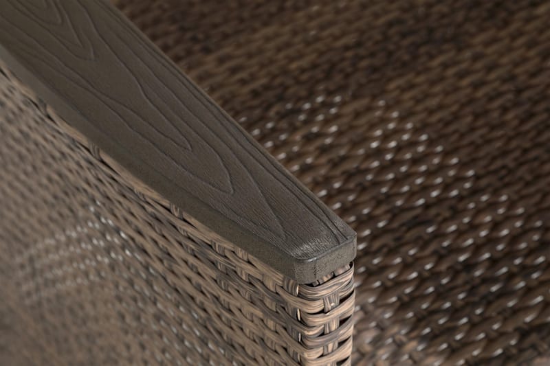 Nojatuoli Thor Lyx - Hiekka/Ruskea - Puutarhakalusteet - Puutarhatuoli - Ulkotilan nojatuolit