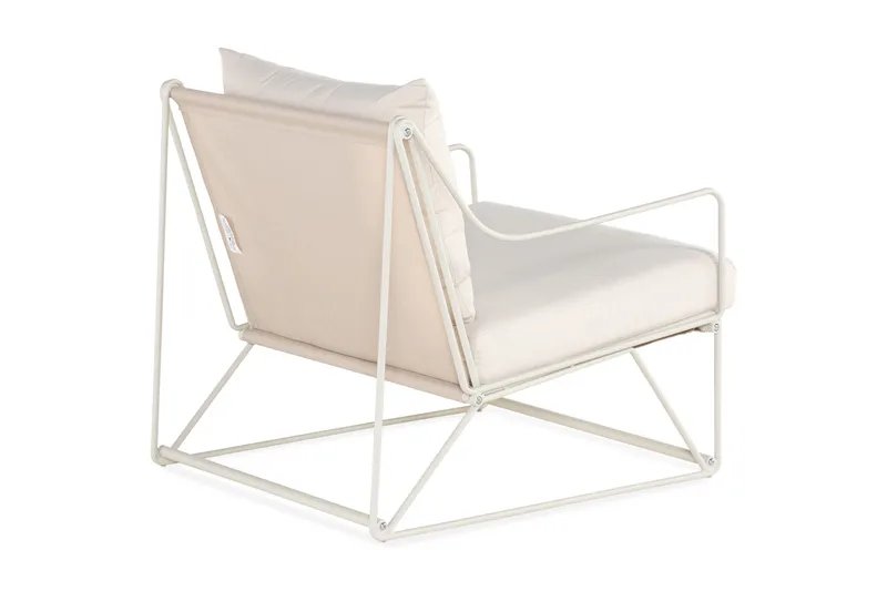 Nojatuoli Usteryd - Harmaa - Puutarhakalusteet - Puutarhatuoli - Ulkotilan nojatuolit