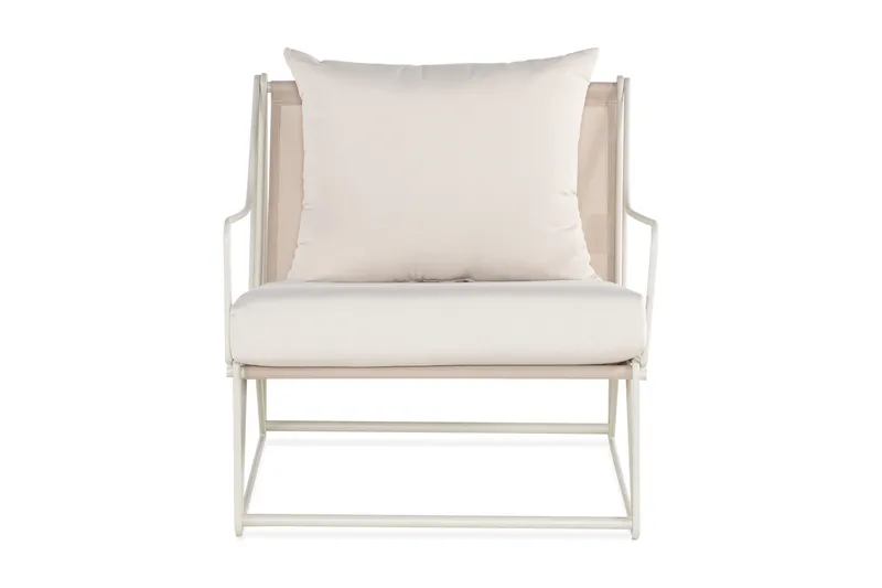 Nojatuoli Usteryd - Harmaa - Puutarhakalusteet - Puutarhatuoli - Ulkotilan nojatuolit