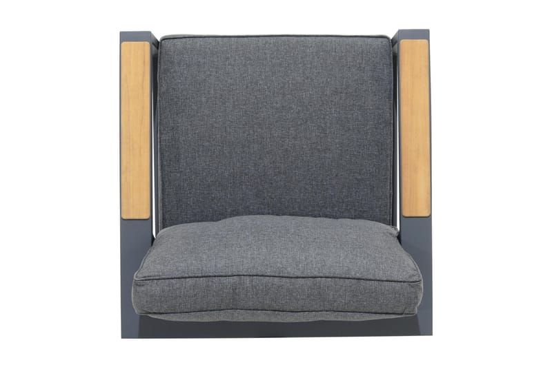 Nojatuoli Palau - Harmaa - Puutarhakalusteet - Puutarhatuoli - Ulkotilan nojatuolit