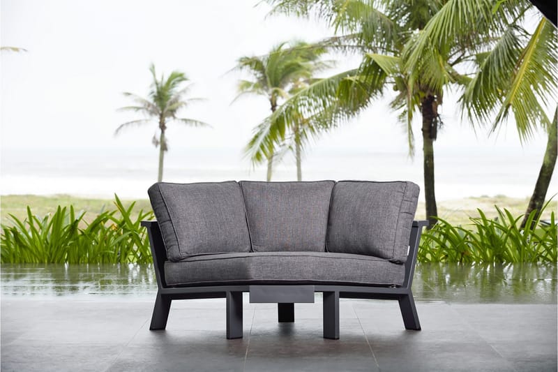 Nojatuoli Palau - Harmaa - Puutarhakalusteet - Puutarhatuoli - Ulkotilan nojatuolit