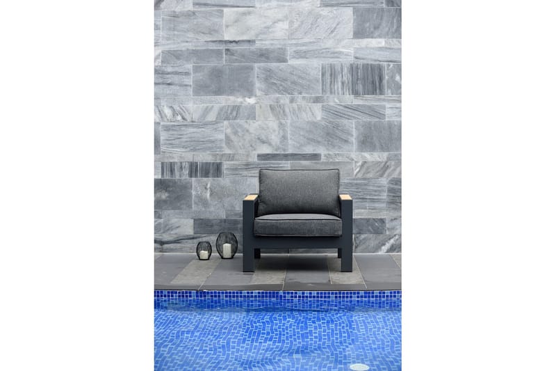 Nojatuoli Palau - Harmaa - Puutarhakalusteet - Puutarhatuoli - Ulkotilan nojatuolit