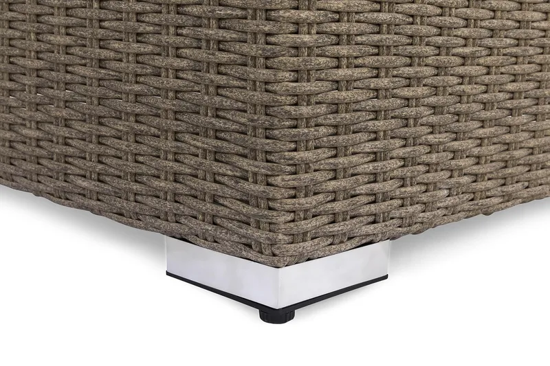 Terassinojatuoli Marcus pehmusteella - Harmaa - Puutarhakalusteet - Puutarhatuoli - Ulkotilan nojatuolit