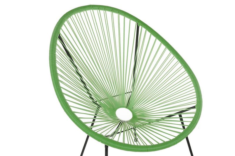 Tuoli Cayaco - Polyrottinki / vihreä - Puutarhakalusteet - Puutarhatuoli - Ulkotilan nojatuolit