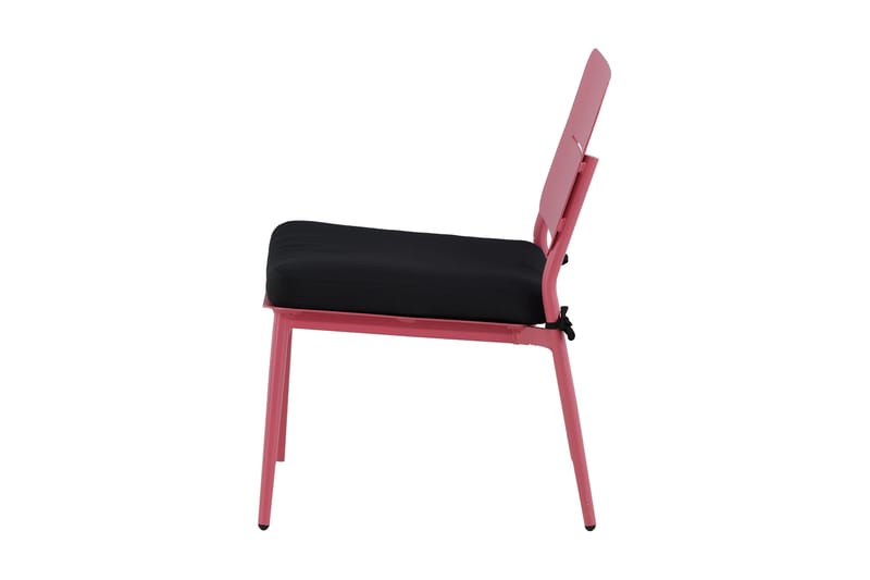 Tuoli Lina pehmusteella Roosa - Roosa - Puutarhakalusteet - Puutarhatuoli - Ulkotilan nojatuolit