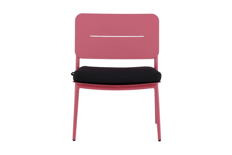 Tuoli Lina pehmusteella Roosa - Roosa - Puutarhakalusteet - Puutarhatuoli - Ulkotilan nojatuolit