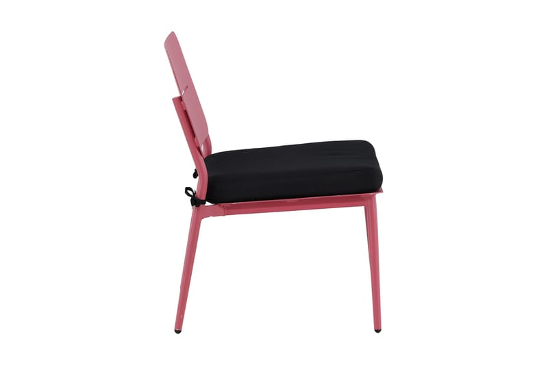 Tuoli Lina pehmusteella Roosa - Roosa - Puutarhakalusteet - Puutarhatuoli - Ulkotilan nojatuolit