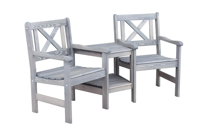 Ulkonojatuoli Olivo, Harmaa